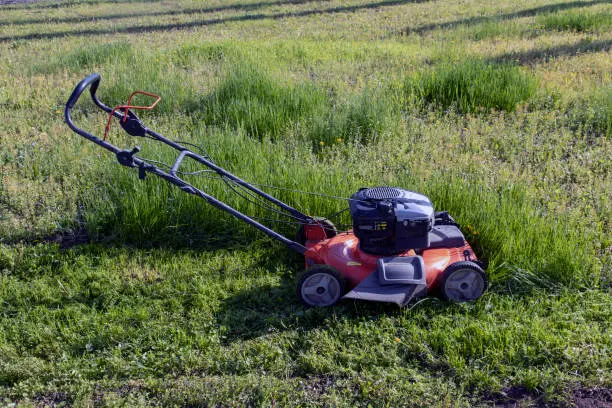 Can you mow wet grass Quincy, MA