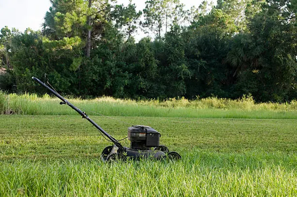 Can you mow wet grass in Quincy, MA